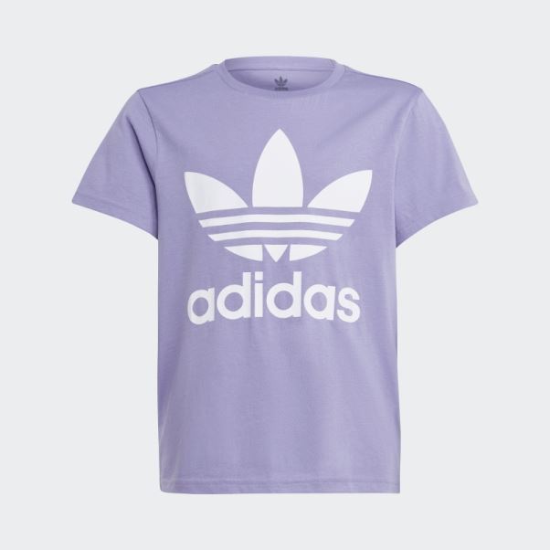 Adidas Tee Shirt Trèfle Lilas