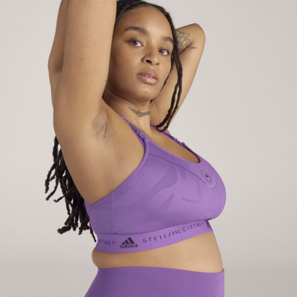 Adidas By Stella Mccartney Soutien-gorge D'allaitement à Maintien élevé Violet