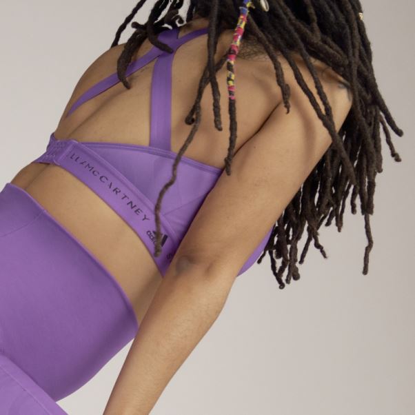 Adidas By Stella Mccartney Soutien-gorge D'allaitement à Maintien élevé Violet