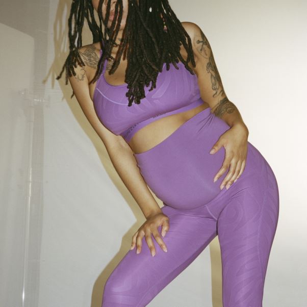Adidas By Stella Mccartney Soutien-gorge D'allaitement à Maintien élevé Violet