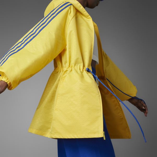 Coupe-vent Adicolor 70s Monogram Adidas Or