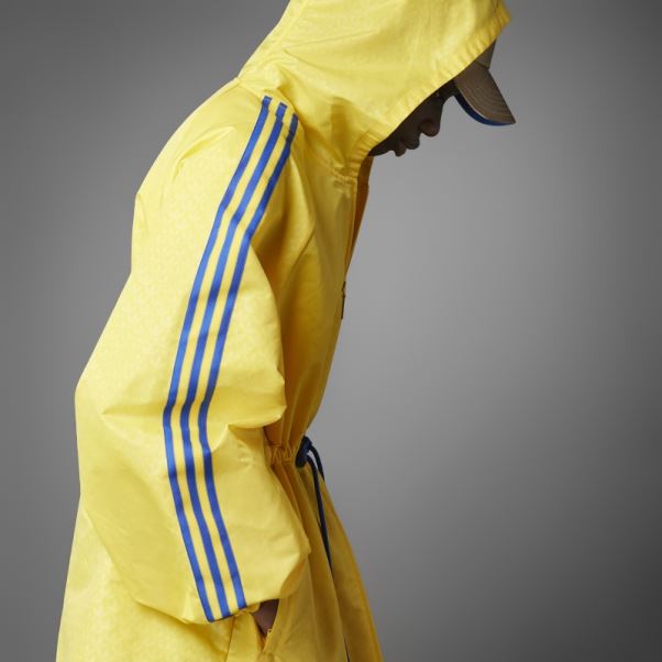 Coupe-vent Monogramme Doré Adicolor Heritage Now Adidas