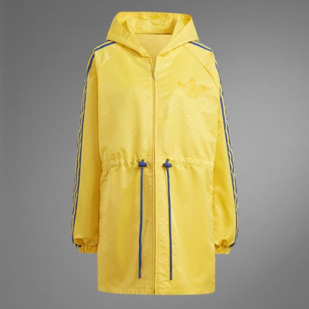 Coupe-vent Monogramme Doré Adicolor Heritage Now Adidas
