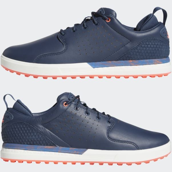 Chaussures De Golf Sans Crampons Flopshot Adidas Bleu Marine