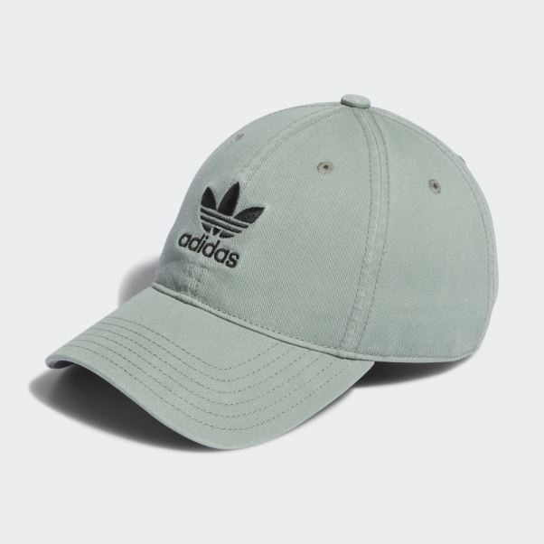 Bonnet Strap-back Décontracté Argent Adidas