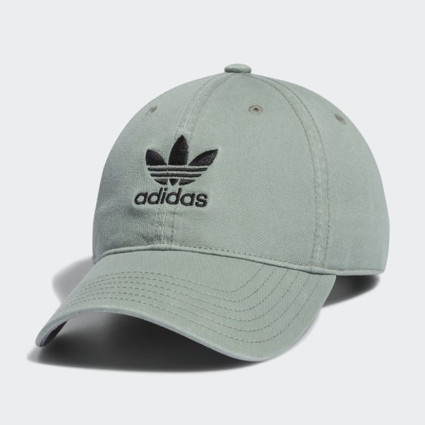 Bonnet Strap-back Décontracté Argent Adidas