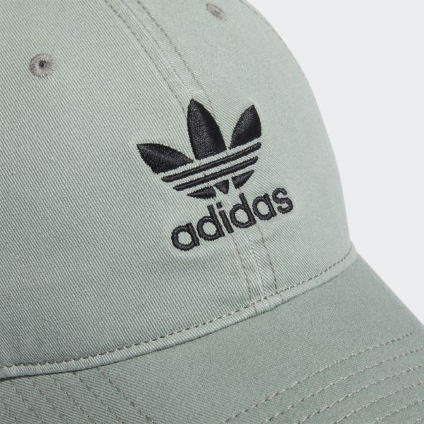 Bonnet Strap-back Décontracté Argent Adidas