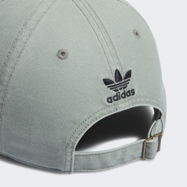 Bonnet Strap-back Décontracté Argent Adidas
