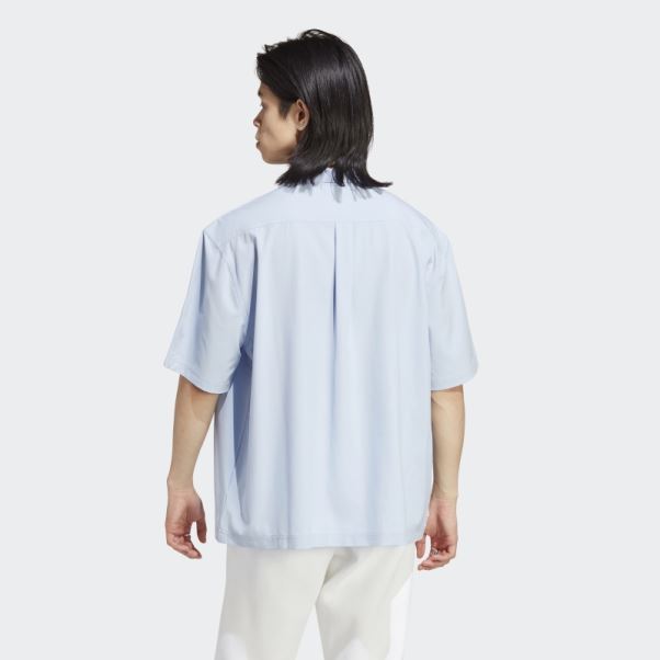 Tee Shirt Adicolor Classics Adidas Bleu Aube