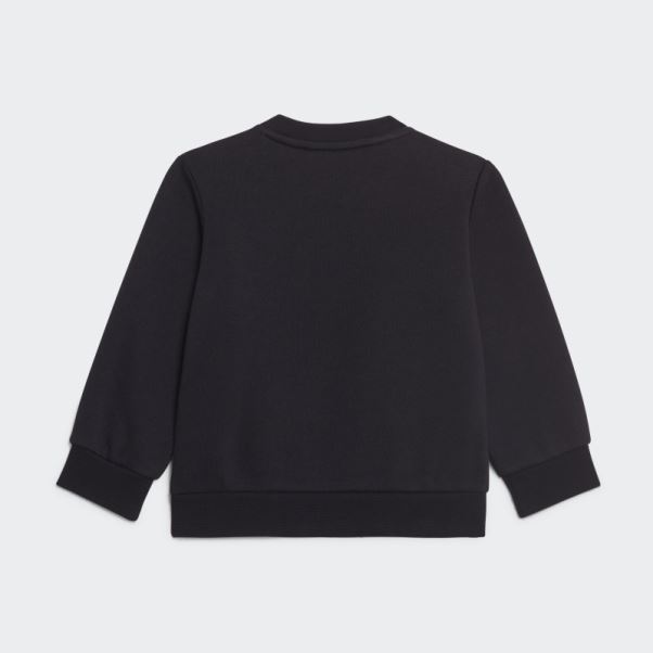 Ensemble Adicolor Crew Adidas Noir