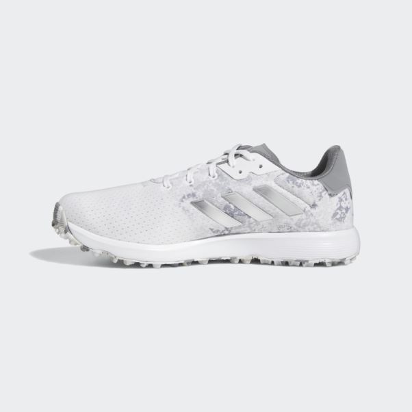 Chaussures De Golf Adidas S2g Sl Larges Blanches