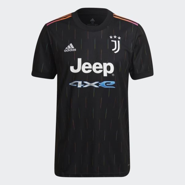 Maillot Extérieur Juventus 21/22 Noir Adidas