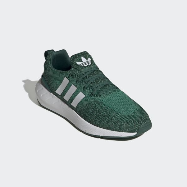 Chaussures Adidas Swift Run 22 Vertes