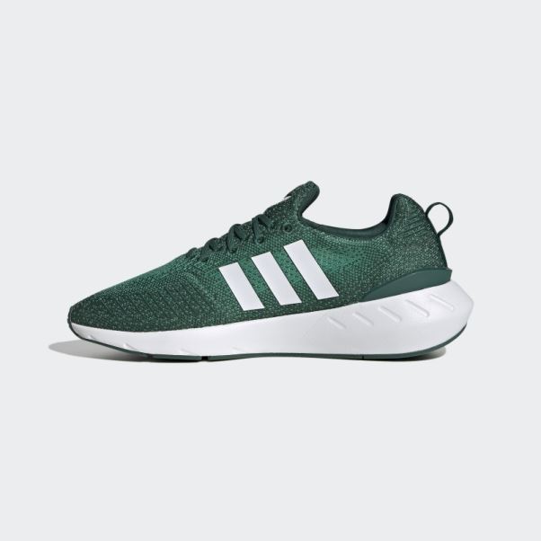 Chaussures Adidas Swift Run 22 Vertes