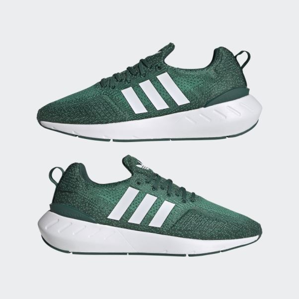 Chaussures Adidas Swift Run 22 Vertes