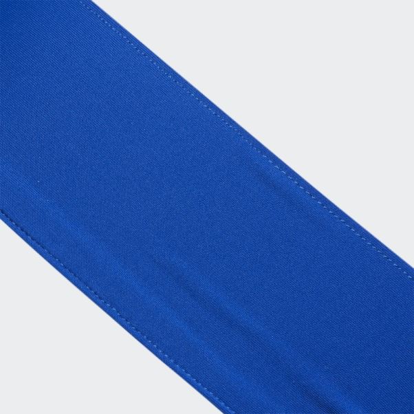 Bandeau Adidas Alphaskin Tie Bleu Moyen