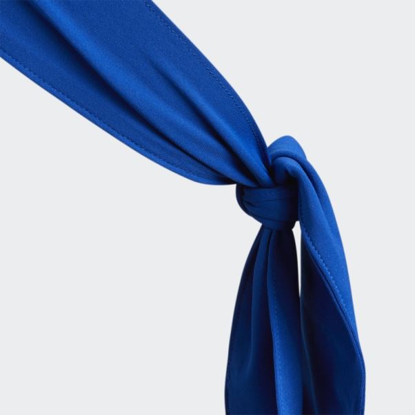 Bandeau Adidas Alphaskin Tie Bleu Moyen
