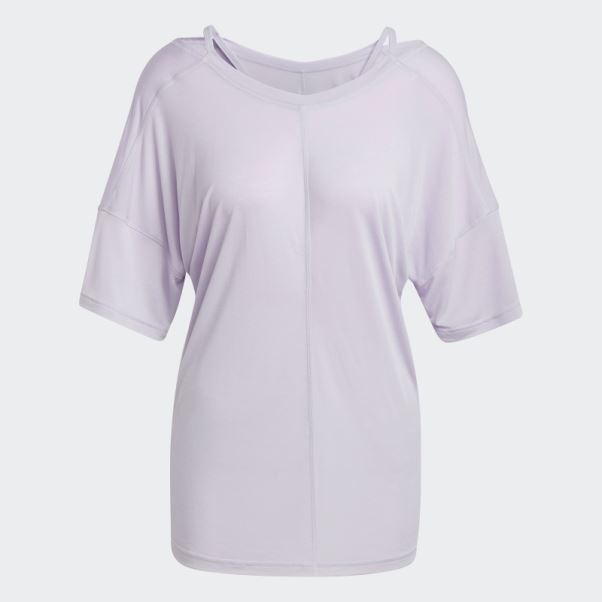T-shirt Surdimensionné Silver Dawn Yoga Studio Adidas