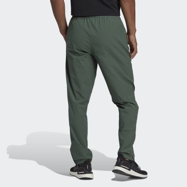 Pantalon Tissé Essentials Hero To Halo Vert Oxyde Adidas