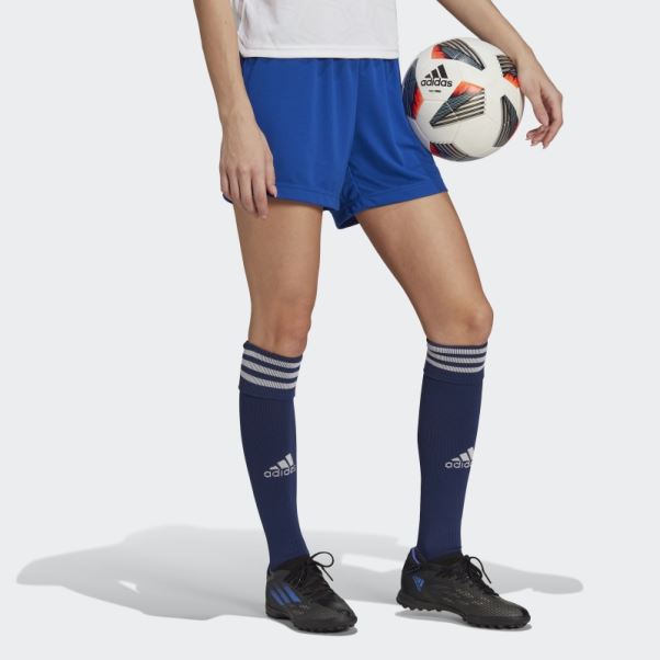 Short Adidas Entrada 22 Bleu Marine Chaud
