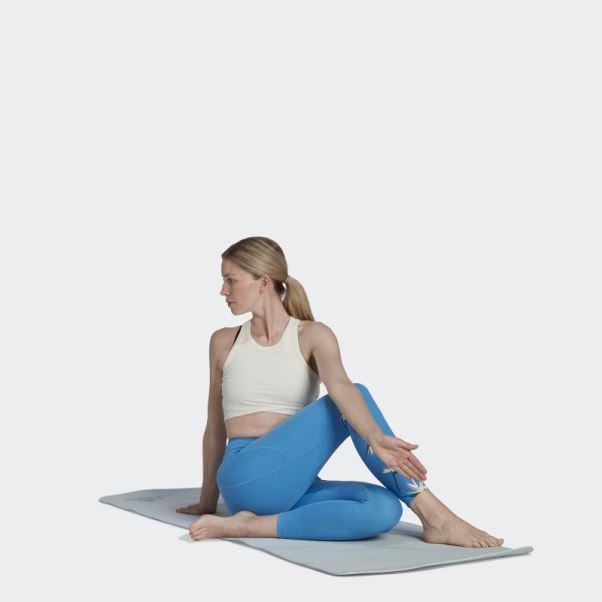 Adidas Thebe Magugu Studio 7/8 Legging Bleu