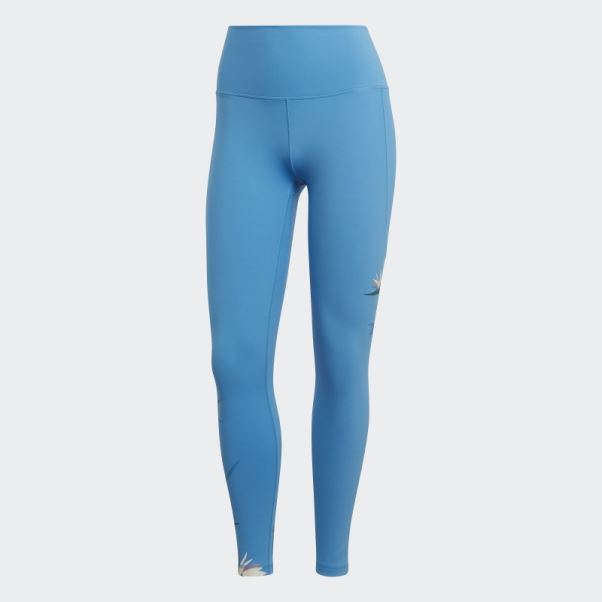 Adidas Thebe Magugu Studio 7/8 Legging Bleu