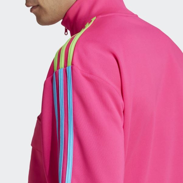 Adidas Kidcore Sweat Demi-zip Mode Choc Rose