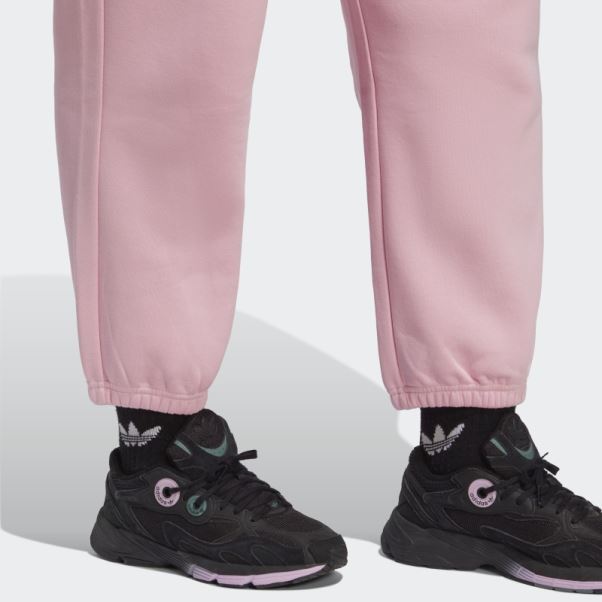 Pantalon De Jogging En Molleton Essentials (grande Taille) True Pink Adidas