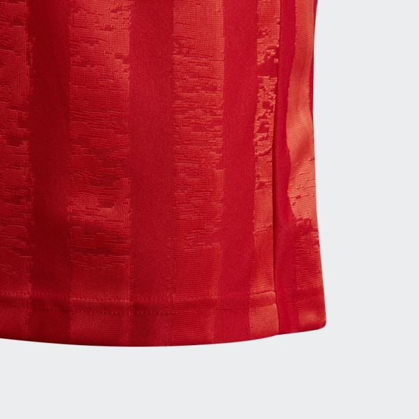 T-shirt De Tennis Freelift Garçon Adidas écarlate