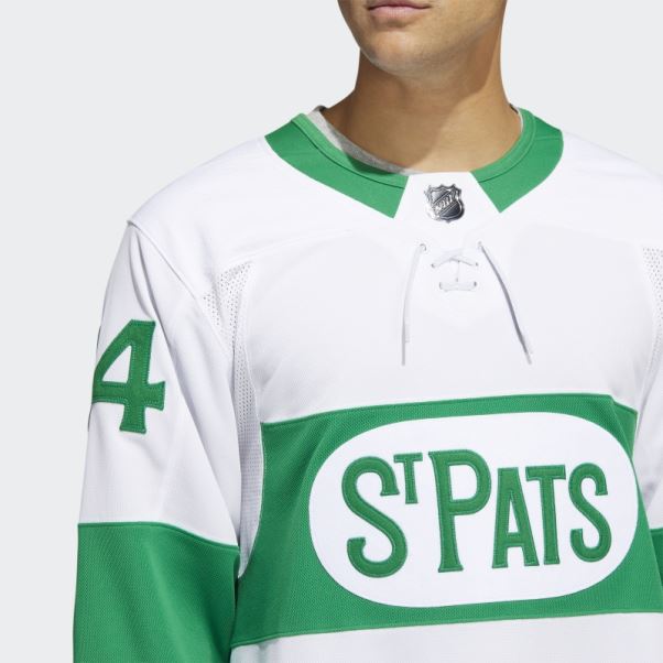 Maillot Auston Matthews Toronto St Pats Blanc Adidas