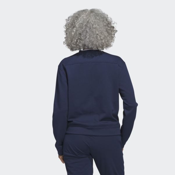 Sweat Adidas Go-to Golf Bleu Marine