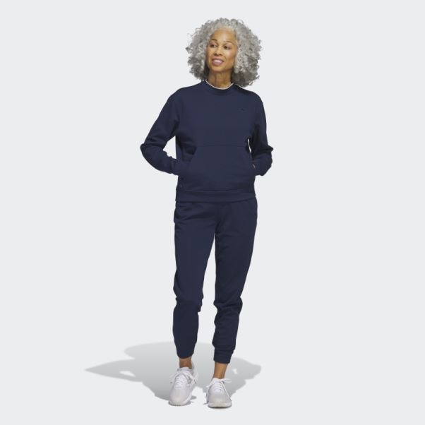Sweat Adidas Go-to Golf Bleu Marine