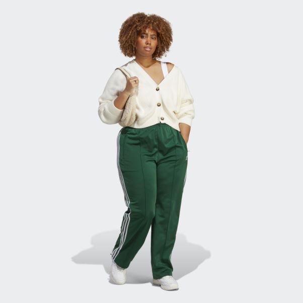 Pantalon De Survêtement Adicolor Classics Firebird (grande Taille) Vert Foncé Adidas
