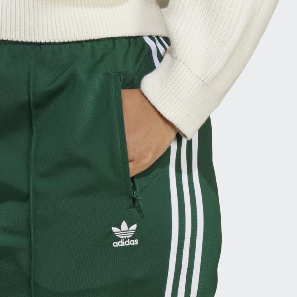 Pantalon De Survêtement Adicolor Classics Firebird (grande Taille) Vert Foncé Adidas