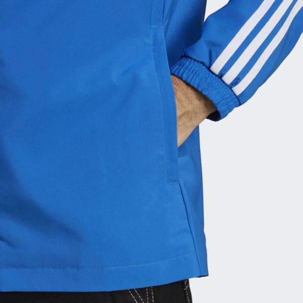 Coupe-vent Adidas Bleu Italie