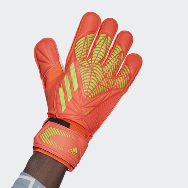 Gants De Match Prédateur Edge Rouge Adidas
