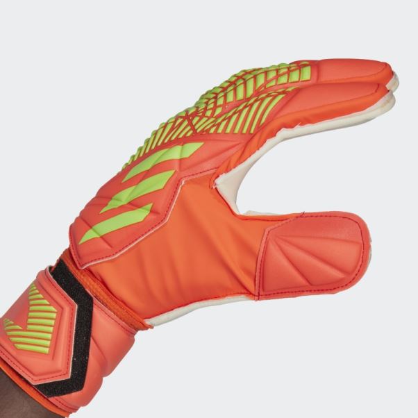 Predator Edge Gants De Match Adidas Rouge