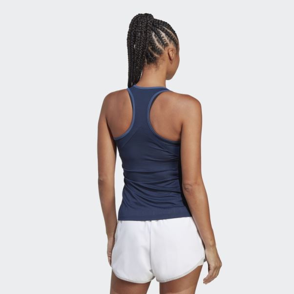 Débardeur Adidas Club Tennis Bleu Marine