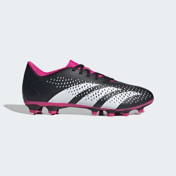 Adidas Predator Precision.4 Chaussures De Sol Souples Roses