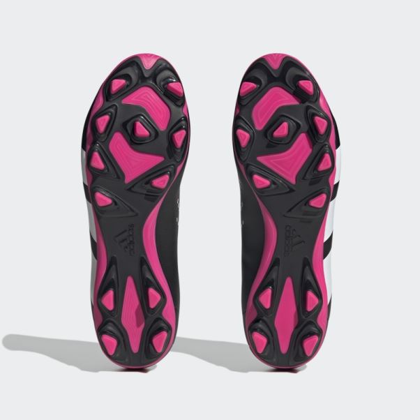 Adidas Predator Precision.4 Chaussures De Sol Souples Roses