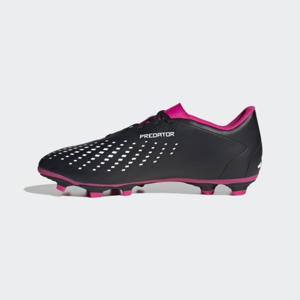 Adidas Predator Precision.4 Chaussures De Sol Souples Roses