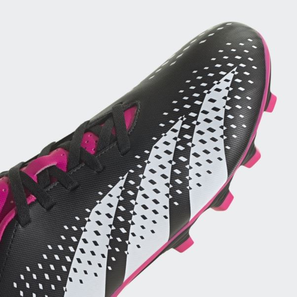 Adidas Predator Precision.4 Chaussures De Sol Souples Roses