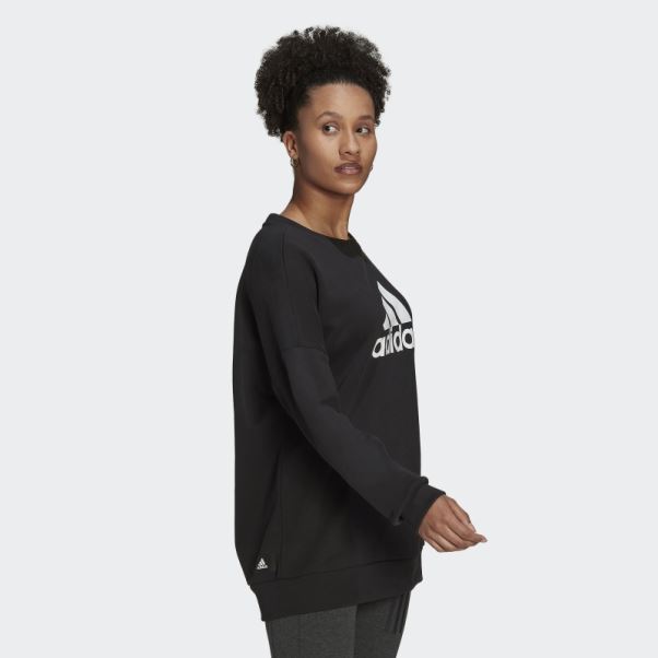 Sweat Adidas Future Icons Badge Of Sport Noir