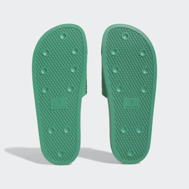 Claquettes Shmoofoil Adidas Vert Court