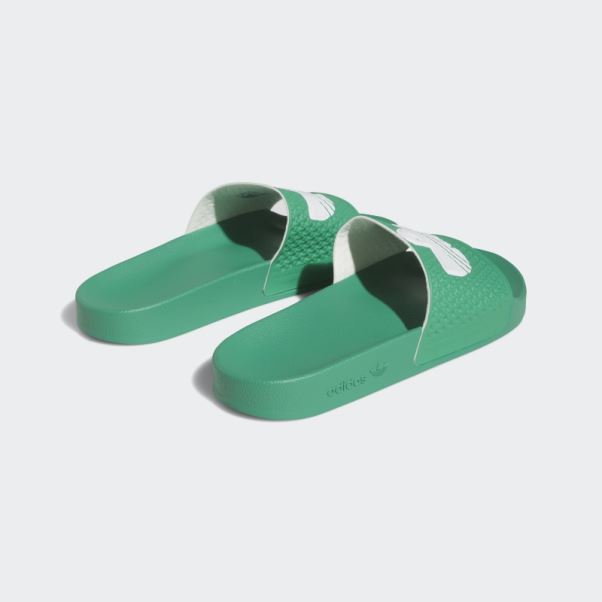 Claquettes Shmoofoil Adidas Vert Court