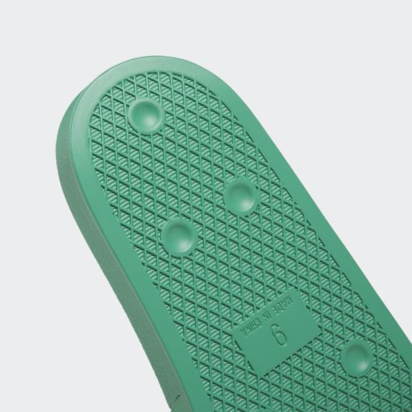 Claquettes Shmoofoil Adidas Vert Court