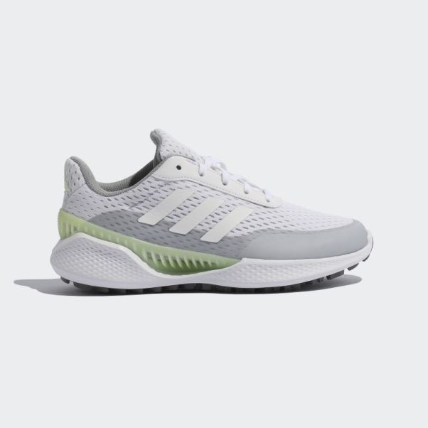 Chaussures De Golf Sans Crampons Summervent Femme Adidas Blanc