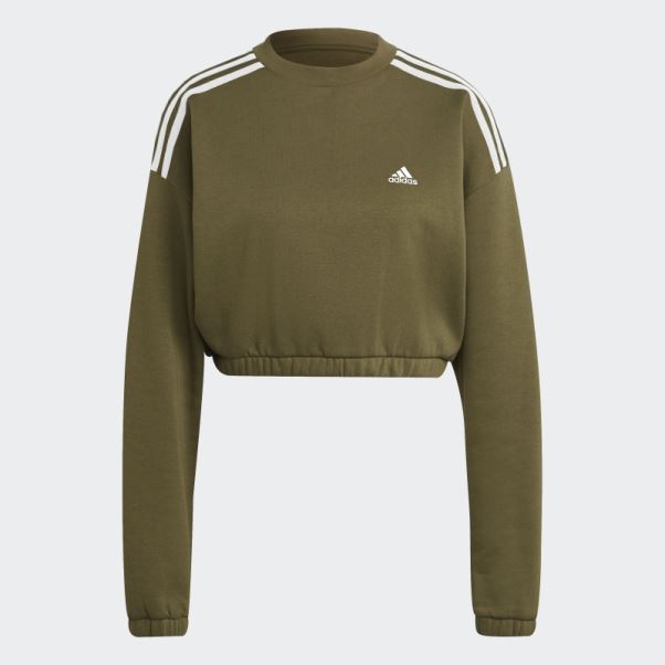 Sweat Ras Du Cou Hyperglam Olive Adidas