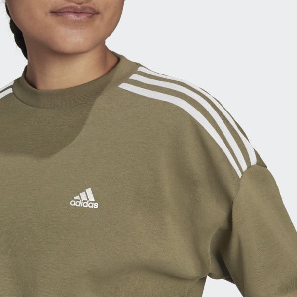 Sweat Ras Du Cou Hyperglam Olive Adidas