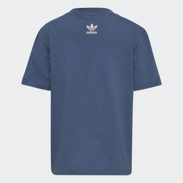 T-shirt Graphique Mode Adidas Acier